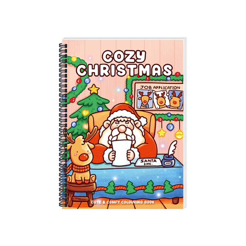 Buku Mewarnai Anak Natal