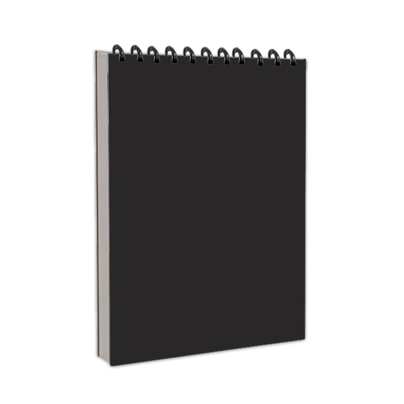 Buku Sketsa Sampul Hitam Murni